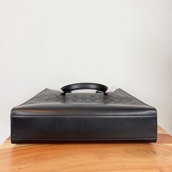 NWT Coach Graham Structured Tote Bag In Signature Canvas - Picture 6 of 10